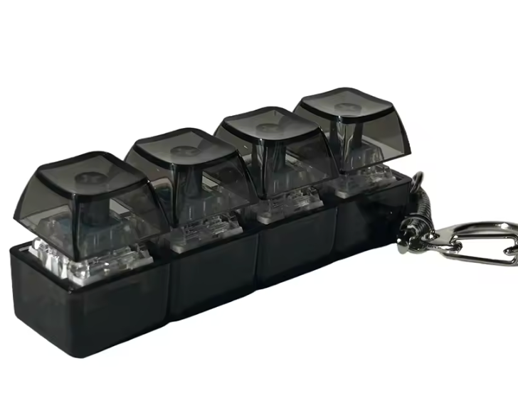 Mini Teclado Fidget LED – Gadget Antiestrés